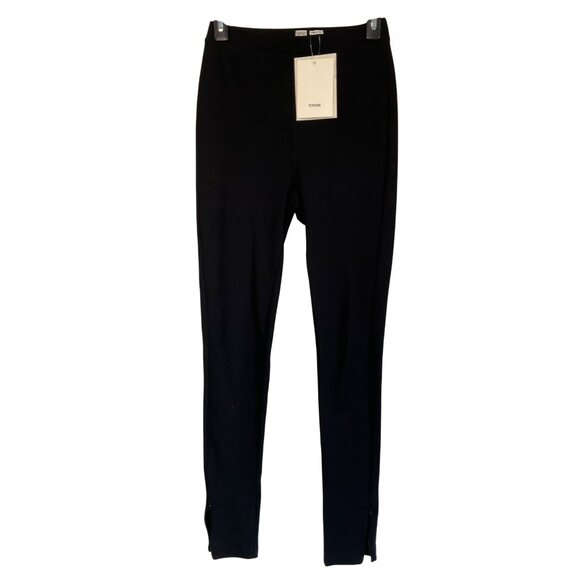 Toteme Zip Leggings in Black Small New Womens Skinny Pants - Picture 6 of 17
